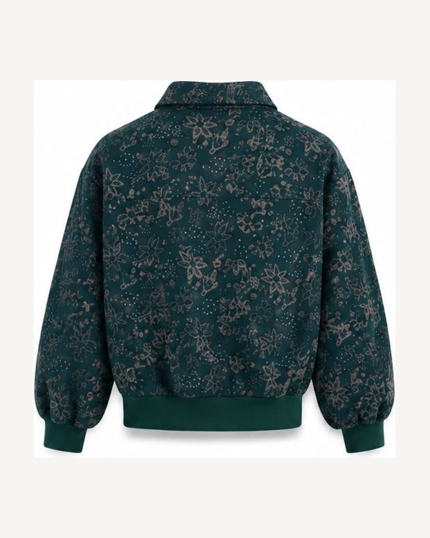 Printed Bomber Jacket