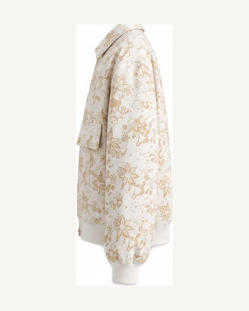 Printed Bomber Jacket