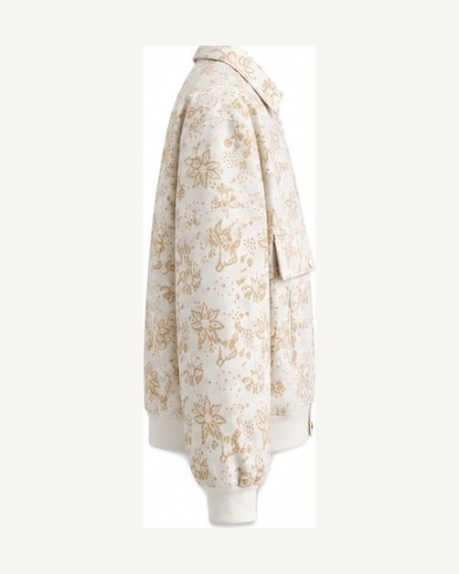 Printed Bomber Jacket