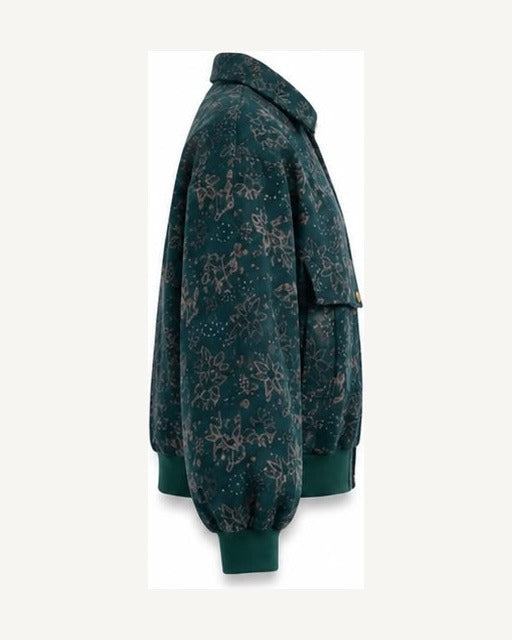 Printed Bomber Jacket