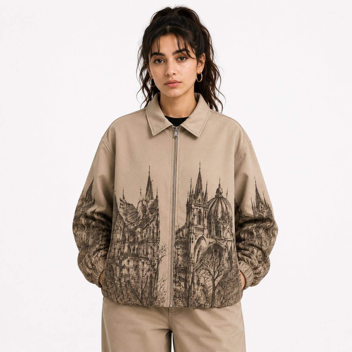 Cityscape Zip Jacket