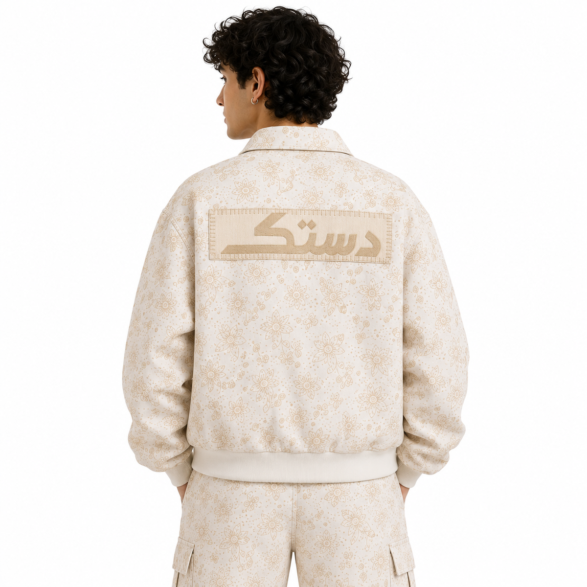 Printed Bomber Jacket